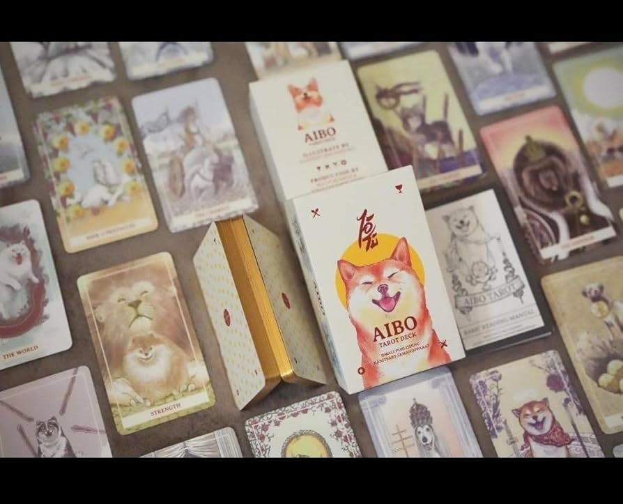 正規品! 2023年 AIBO Tarot アイボ 犬のタロットカード Amazon.co.jp: 正規品! 2023年 AIBO Tarot アイボ 犬のタロット